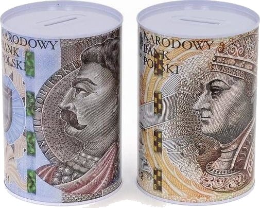Adar Adar Sparegris Metallvaluta Pln 500501 Pris For 1 Stk