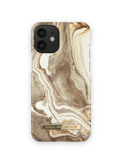 Apple Ideal Of Sweden Mobildeksel Golden Sand Marble For Iphone 12 Mini