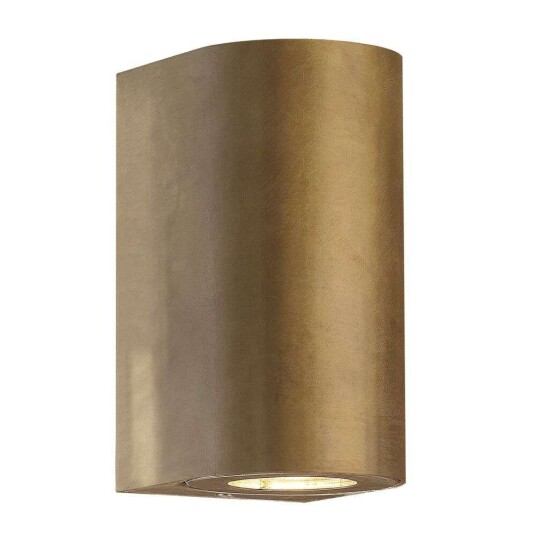 Nordlux - Canto Maxi 2 Vegglampe Brass
