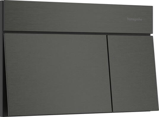 Hansgrohe Trykknapp iFrame Element E Børstet Sort Krom Pvd