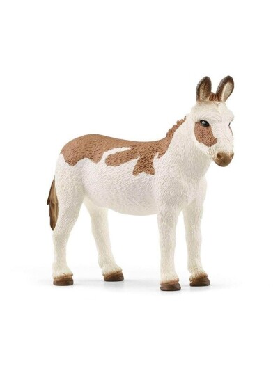 Schleich American Spotted Donkey 6.6cm