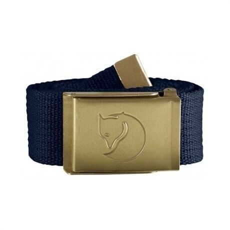 Fjellreven Canvas Brass Belt Dark Navy (#293042) Dame