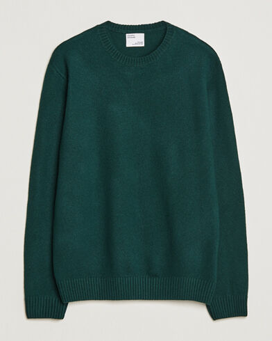 Colorful Standard Classic Merino Wool Crew Neck Emerald Green Colorful Standard Classic Merino Wool Crew Neck Emerald Green