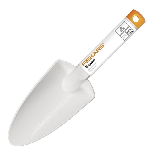 Fiskars - White plantespade bred hvit