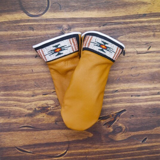 Astis Featherweight Short Cuff Mitten - Horned Lark - - - - M