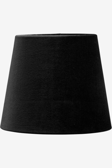 PR HomeLampeskjerm Mia fløyel 17,5 cm Svart PR HomeLampeskjerm Mia fløyel 17,5 cm Svart