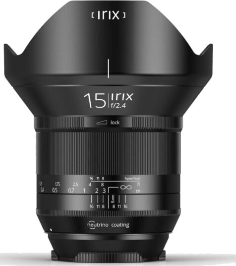 Irix 15mm f/2.4 Blackstone objektiv for Pentax K (manuell fokus) Irix 15mm f/2.4 Blackstone objektiv for Pentax K (manuell fokus)