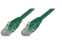 MICROCONNECT U/UTP CAT5e 0.5M Green PVC BULK-MC