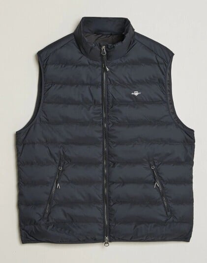 Gant Light Down Vest Black