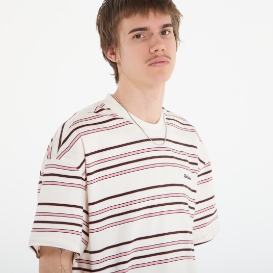 Dickies East Liberty Stripe Tee   Pink   L