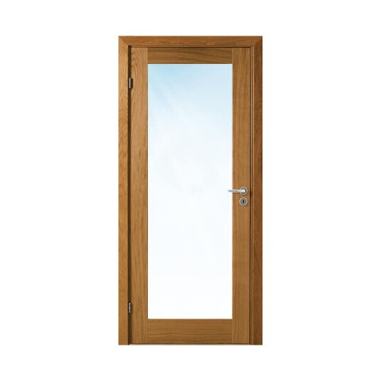 Innerdør Bygg1 Stil 1 Eik Glass