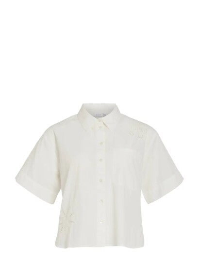 Vila Vilayki 2/4 Shirt/Bfs Cream 36