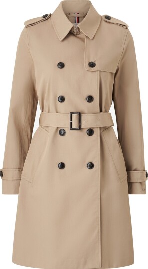 Tommy Hilfiger - Trenchcoat Cotton DB Slim Fit Trench - Beige