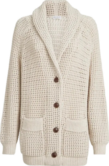 Brunello Cucinelli Dame Strikkevarer Beige M,