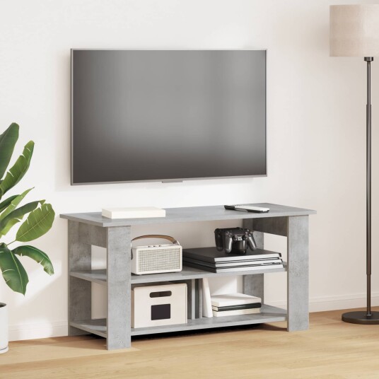 TV stativ Betonggrå 100 x 40 x 50 cm TV stativ Betonggrå 100 x 40 x 50 cm