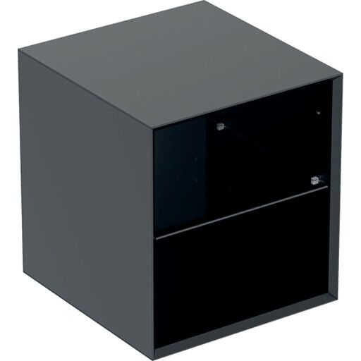 Geberit One åpen hylle 45x47 cm matt sort Geberit One åpen hylle 45x47 cm matt sort