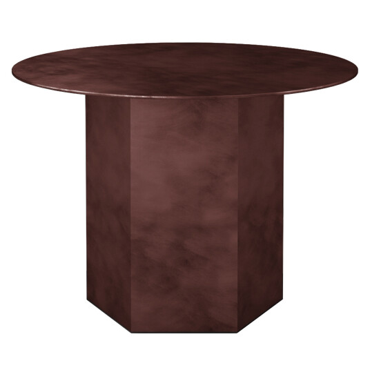 Gubi Epic Coffee Table Steel 60 cm Earthy Red Gubi Epic Coffee Table Steel 60 cm Earthy Red