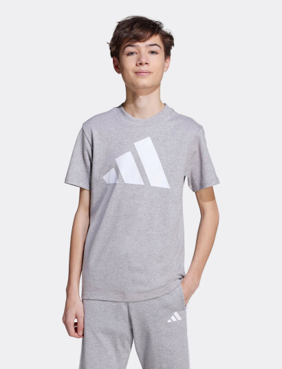 adidas Sportswear J Bl Tee 160 Grey 128 adidas Sportswear J Bl Tee 160 Grey 128