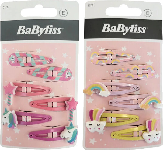 BaByliss Accessories BaByliss KIDS Hair Clips 5778 6 pieces BaByliss Accessories BaByliss KIDS Hair Clips 5778 6 pieces