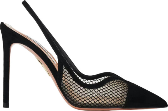 Aquazzura Dame Sko Svart 39 1/2 EU,