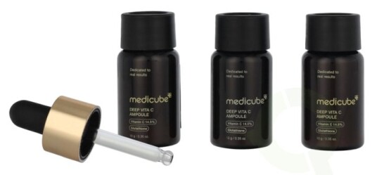 Medicube Deep Vita C Ansiktsserum 30 ml - Lysnende og Oppstrammende C-Vitaminampulle
