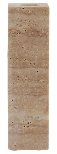 Lene Bjerre Travina 14 cm Beige Lysestake i Naturmateriale Lene Bjerre Travina 14 cm Beige Lysestake i Naturmateriale