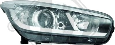 DIEDERICHS 6554080 Frontlykter