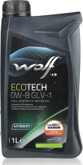 Motorolje WOLF ECOTECH 0W-8 GLV-1 1L