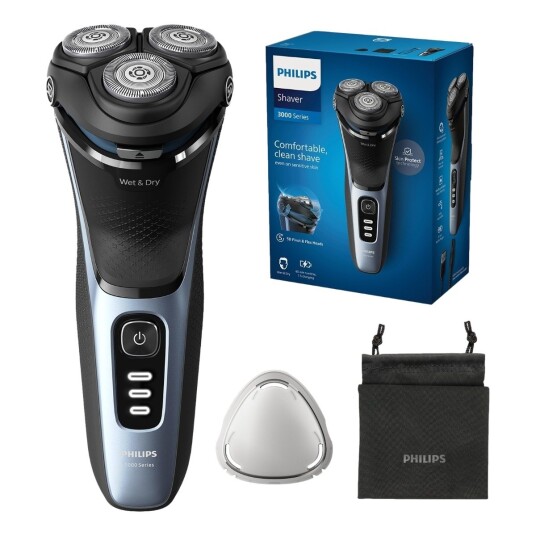 PHILIPS S3243/12 SERIES 3000 BARBERMASKIN, SVART PHILIPS S3243/12 SERIES 3000 BARBERMASKIN, SVART
