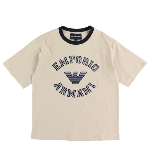 Giorgio Armani Emporio Armani T skjorte Oxford Tan/Grå Emporio Armani 8 år 128 T skjorte Beige