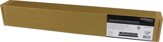 Startech CMDUCT1UX 1U rackkabelstyringspanel Startech CMDUCT1UX 1U rackkabelstyringspanel