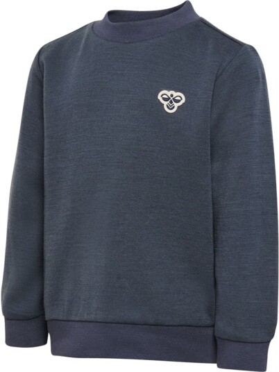 Hummel HmlMini Collegegenser i Ull til Barn 3 år - Ombre Blue