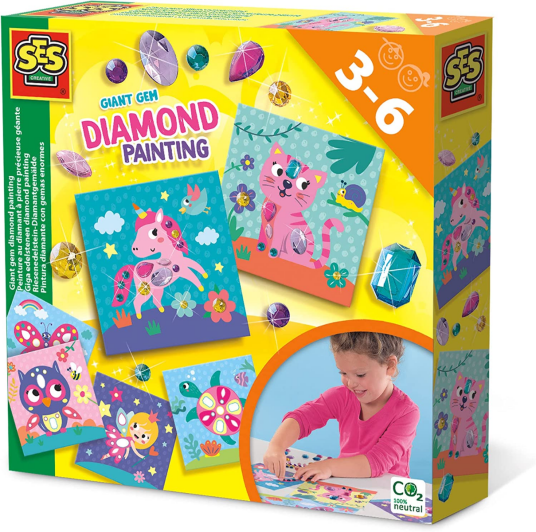 Ses Creative Diamantmosaikk til små fingre