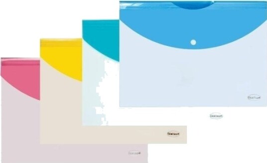 Centrum A4 Knapp Konvoluttmappe Centrum 83625 Mix Pp 0,18Mm