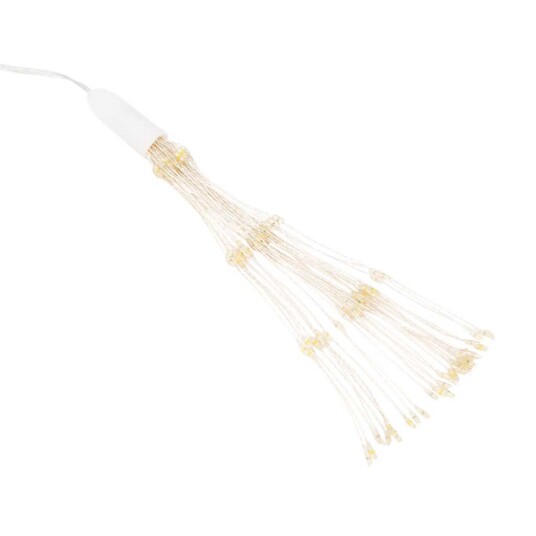 vidaXL Julestjernelys 140 LED blå 17 cm