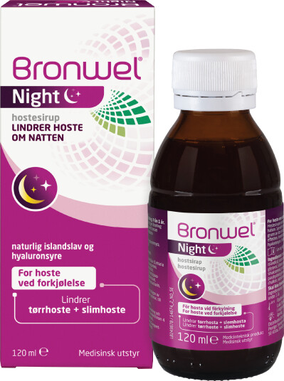 Bronwel Night Hostesirup 120 ml Bronwel Night Hostesirup 120 ml