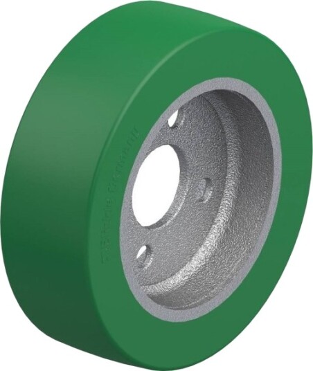 Blickle 754388 Gsta 252/4 Støttehjul, Hjuldiameter 250 Mm, Bæreevne (Maks.) 1100 Kg (1 Stk.)