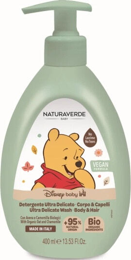 Naturaverde Baby Winnie The Pooh Body & Hair Wash 400 ml