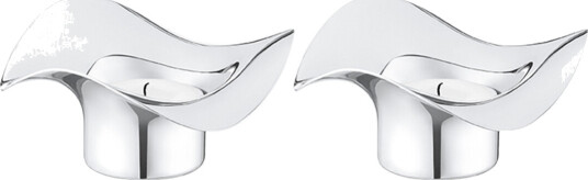 Georg Jensen Cobra Lysestake 2-Pakk Rustfritt Stål Georg Jensen Cobra Lysestake 2-Pakk Rustfritt Stål