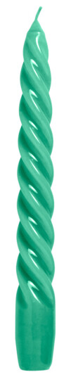 Hay Twist candle lys 20 cm grønn
