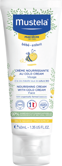 Mustela Nourishing Cream w/ Cold Cream 40 ml Mustela Nourishing Cream w/ Cold Cream 40 ml