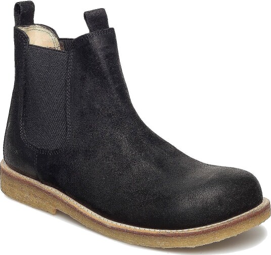 ANGULUS Booties Flat With Elastic Black 31