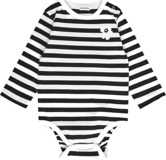 Marimekko Vinde Tasaraita Unikko White 80