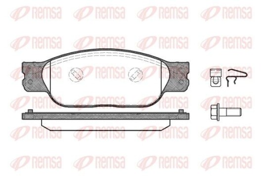 Bremseklosser REMSA 0731.10