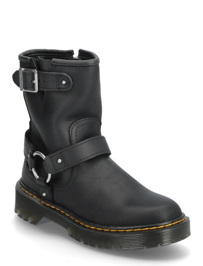 Dr. Martens Genaya J Black Wyoming - Black - 28