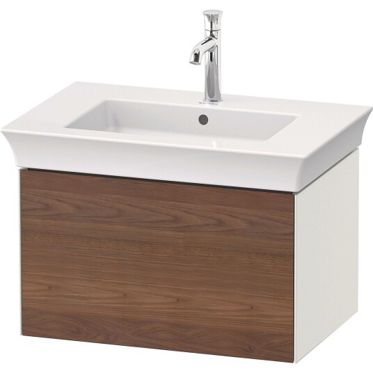 Duravit White Tulip Servantskap 1 skuff 68,4x45,8x41 cm Valnøtt/Hvit Matt