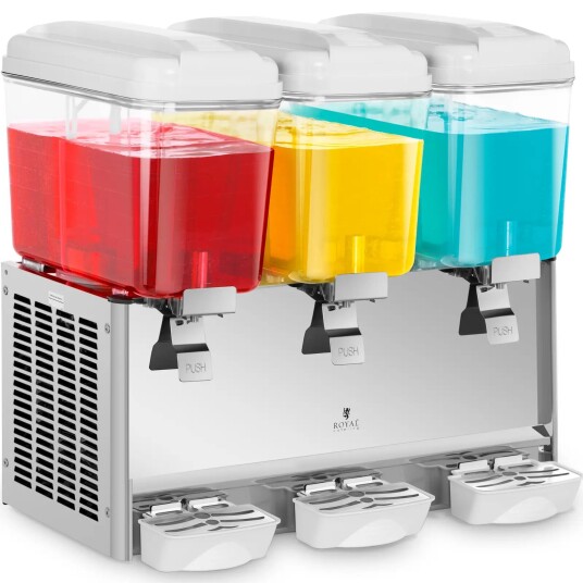 Royal Catering Juice Dispenser - 3x 18 Liter 10011020