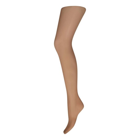Decoy Toe Less 10 Denier strømpebukser nude  XL 