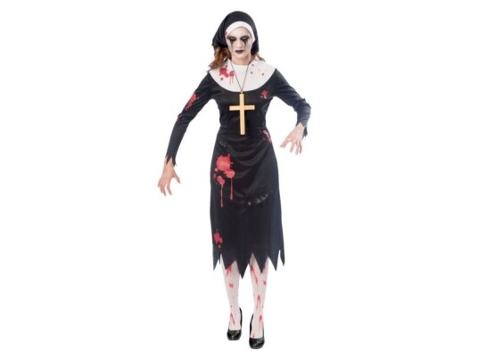 Boland Traciks Zombie Nun Kostume AM9902704