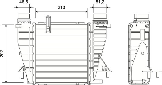 Intercooler VALEO 822942